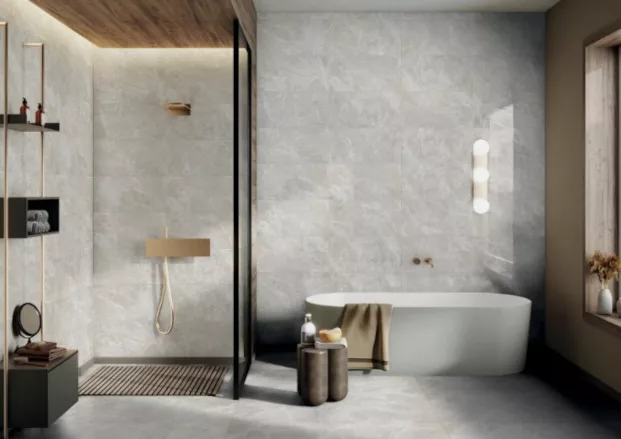 Wonder Porcelain ConnecTile Twilight Elegance Grey