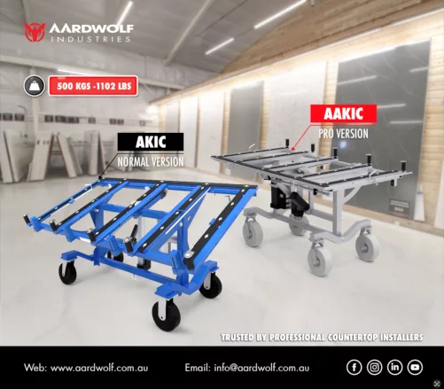 Aardwolf Aluminum Kitchen Installation Cart (AAKIC) 