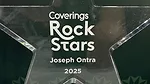 Joey Ontra 2025 Covering Rock Star Award
