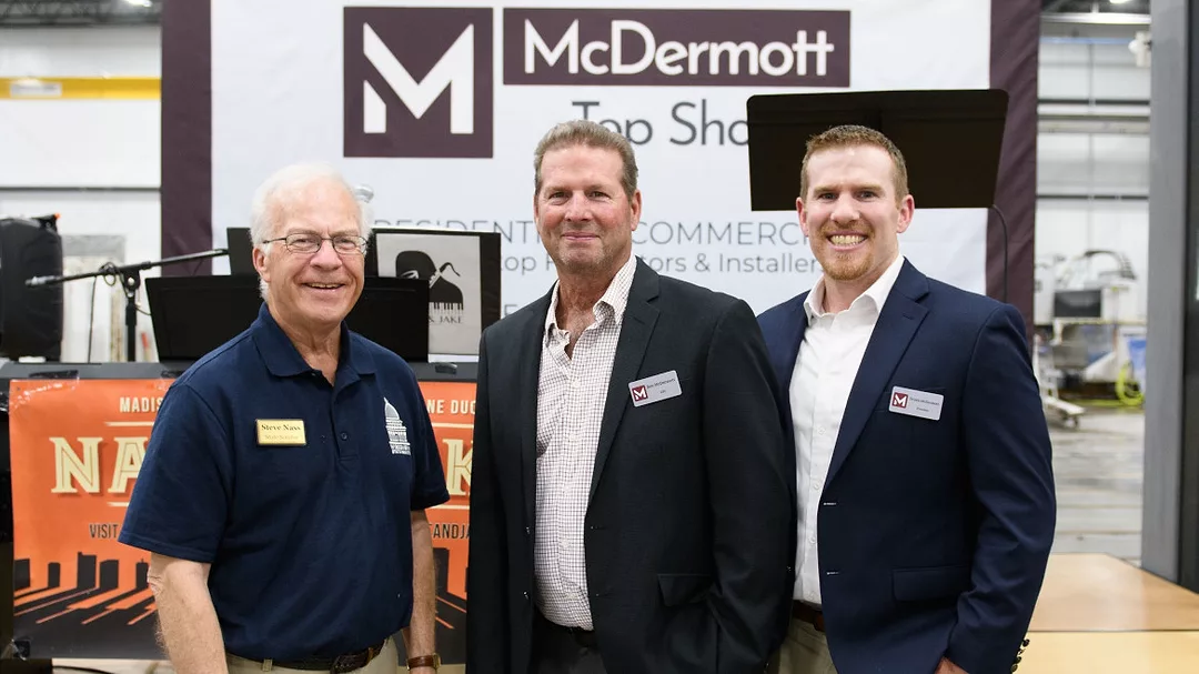 McDermott Top Shop and Senator Nass