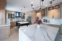 Calacatta Lincoln Revolux kitchen countertops