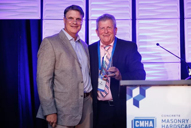 Dr. Ettore “Ed” Fioroni inducted into the Concrete, Masonry & Hardscape Association's Hall of Fame
