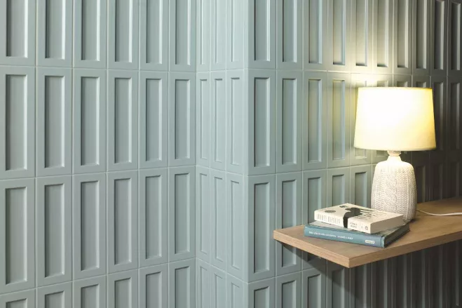 Natucer Kahn Collection, Wall application, light green color