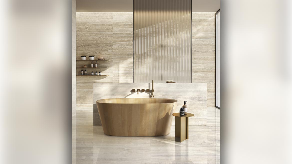 Sant'Agostino Invictus Ivory Krystal tiles