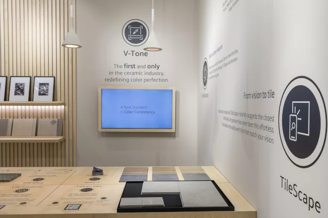 VitrA Tile V-Tone on display at Cersaie 2025