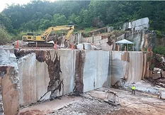 Tennessee Marble Company Brown marble quarry