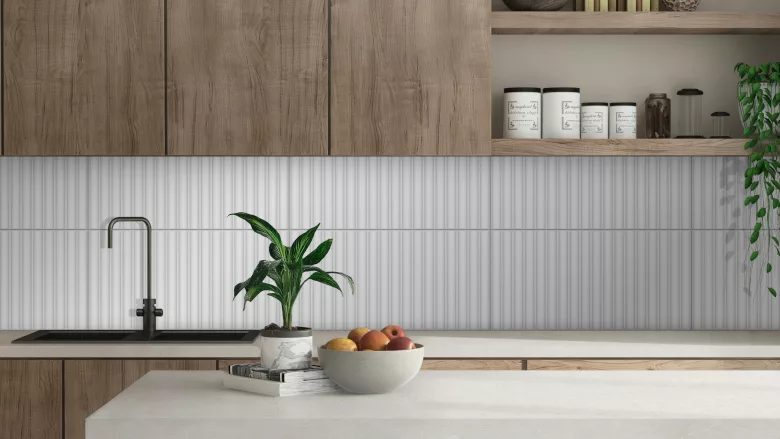 Daltile Luminique backsplash