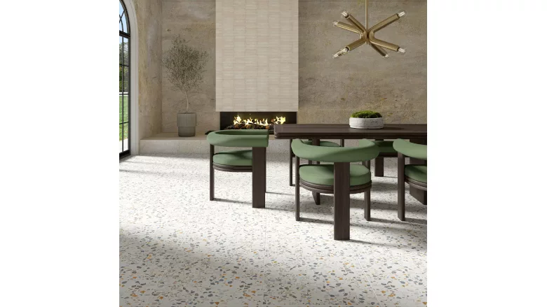 Marazzi Curation Tile Floor in a Room Scene