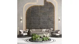 Tile Club Circuit Collection living area wall tile