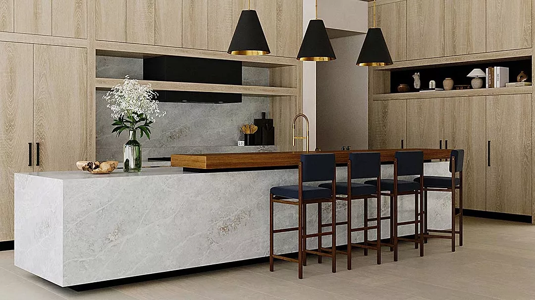 Quartz Kitchen Countertop