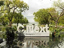 C.Next Designer Sign outside Cancun Resort