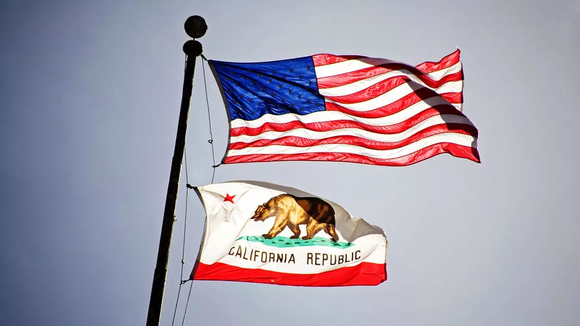 California state flag