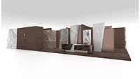 Antolini booth concept for Coverings