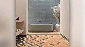 Wow Design Terre Collection Bathroom Floor and Walls