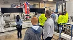Park Industries Saberjet running at Atlas Marble & Granite
