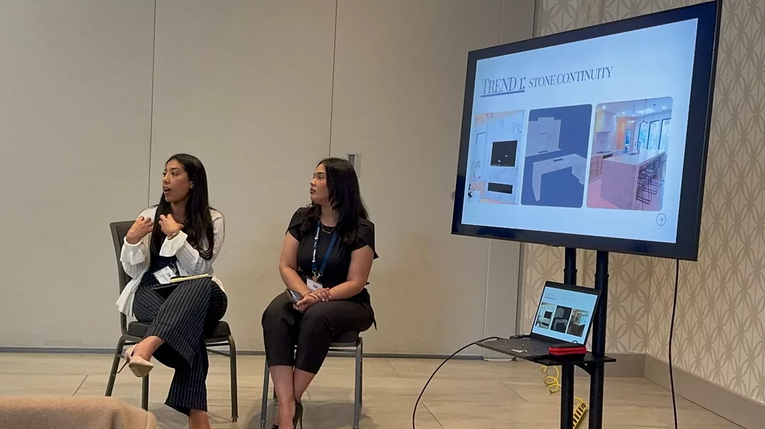 Rosie Nunez and Insaf Khriss Presenting Trends at FABX 2026