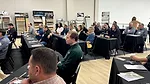 Fabricators listening to presentation at Minnesota Stone Summit