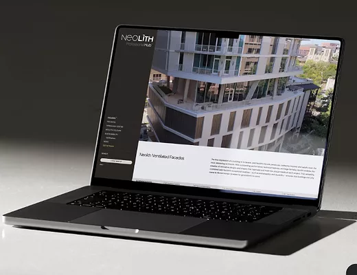 Neolith Professional Hub shown on laptop