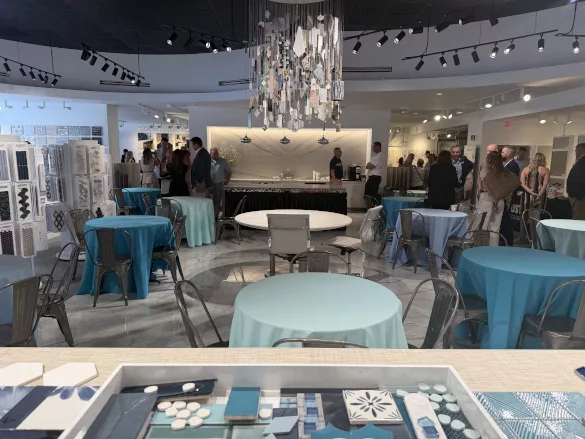 Daltile "Parked at NeoCon" Lunch Daltile Chicago Showroom