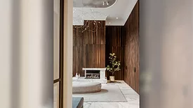 Calacatta “Wow” marble flooring from Antolini Exclusive Collection