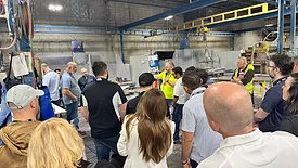 Fabricators in American Floor Covering's Shop for SFA Connecticut Workshop