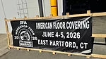 SFA Connecticut Workshop Sign in Front of Shop