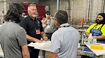 SFA Director Eric Rolseth was hands on with a FillaChip demo.