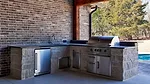 outdoor kitchen