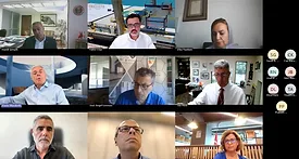 Screenshot of NSSA Online Meeting