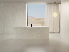 Dekton Nomak Thala Ambience Dekton Nomak Thala Ambience Countertop with Waterfall Edge