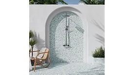 Wow Design Pixel in Outdoor Shower Setting