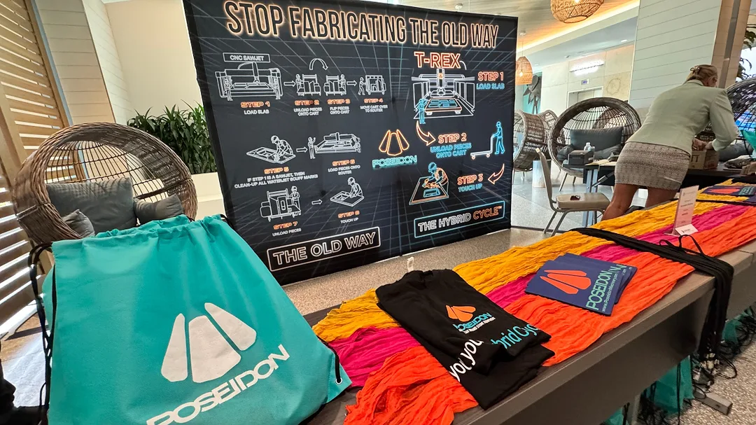 The Poseidon Experience Registration Area
