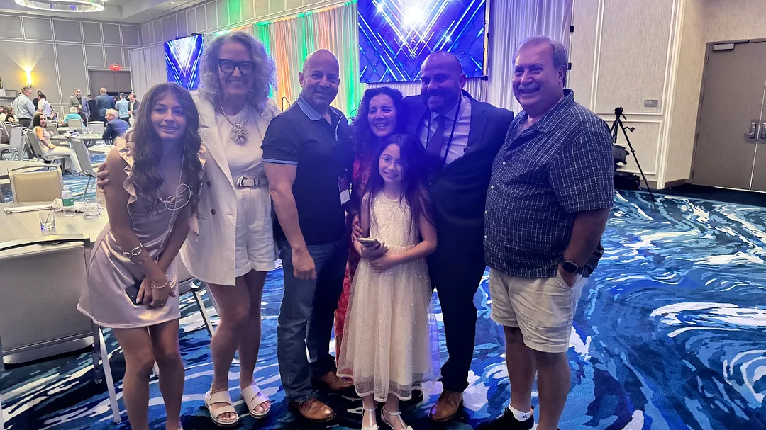 The Poseidon Experience Joe Alva and Family Photo