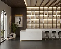 Dekton Artik-Nodes Inuk Bar Scene