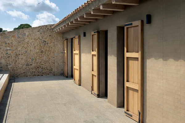 Evora Beige Matte Exterior Flooring Outdoor Application