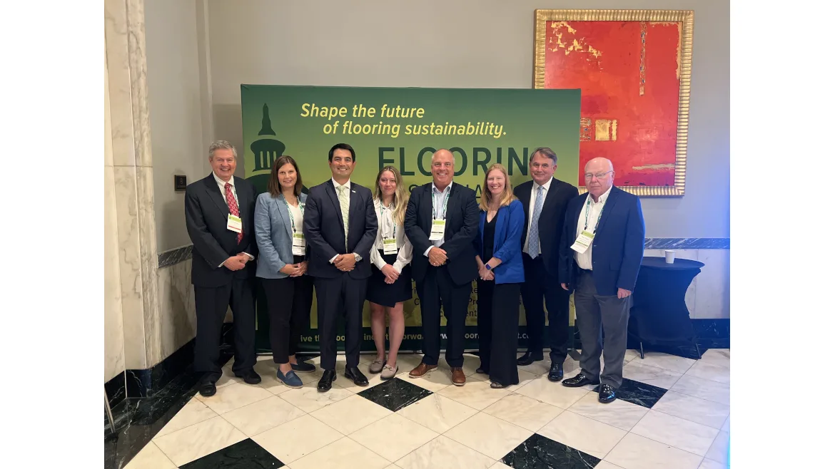 Industry Leaders Group Photo at Flooring Sustainability Summit