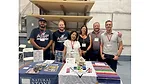 Laura Grandlienard with members of LAFN at All Slab Fabbers Workshop