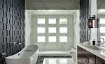 Arctic White quartz countertops 