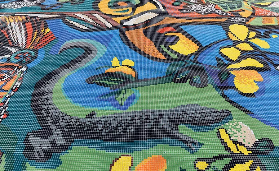 Mendez represented the animals and people of Little Havana