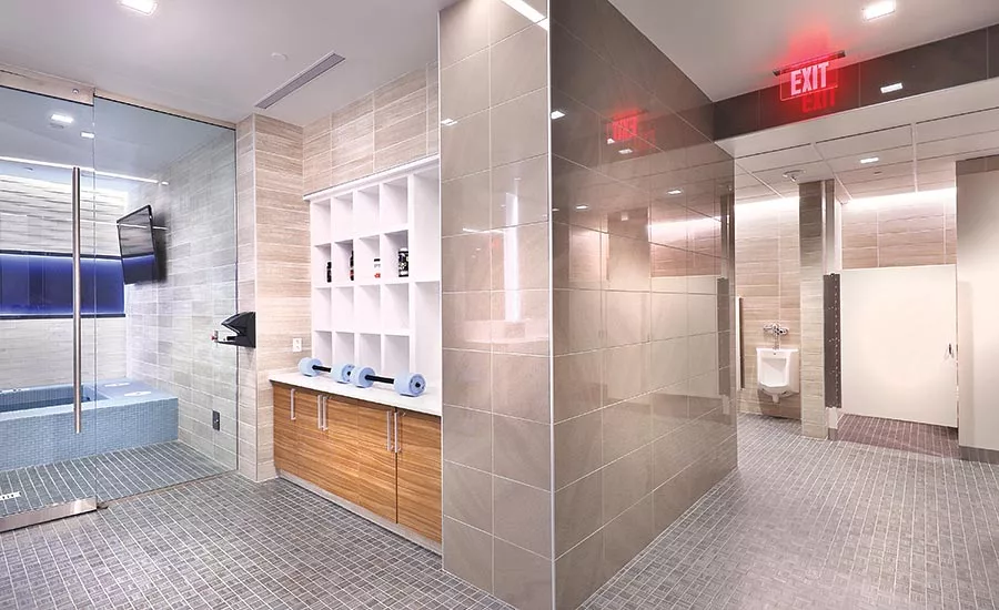 University of South Carolina’s men basketball locker room