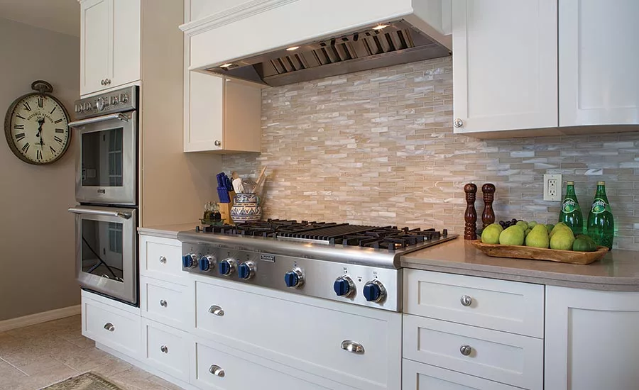 Pasadena, CA update to cottage using Shibui tiles from Lunada Bay Tile