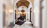 baby grand in foyer