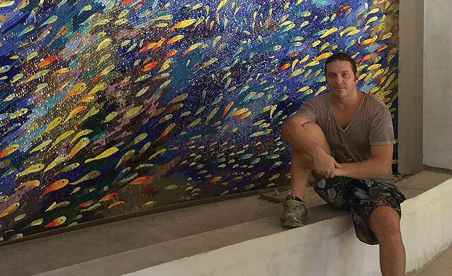 One-on-one with mosaic tile creator Danilo Bonazza
