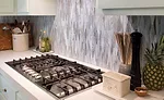 Mosaic tiles from Lunada Bay Tile’s Agate collection