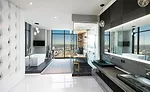 penthouse remodeling project wanted the modern/contemporary look