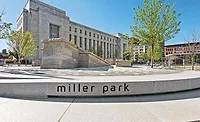 Regional sandstone at Miller Park in Chattanooga, TN 