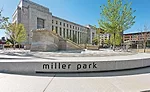 Regional sandstone at Miller Park in Chattanooga, TN 