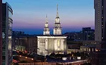 Traditional building, stone design used for Church in Philadelphia