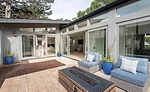 outdoor patio area