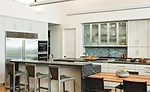 backsplash made from Lunada Bay Tile Tozen collection